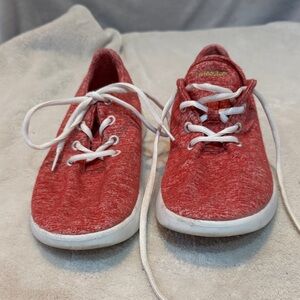 Red Merino Wool Shoes